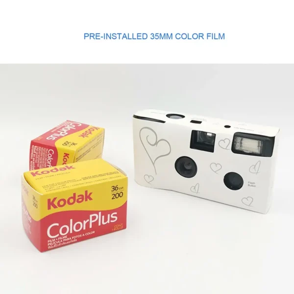 Appareil Photo Jetable rétro 16/27 Photos 35mm – Image 3