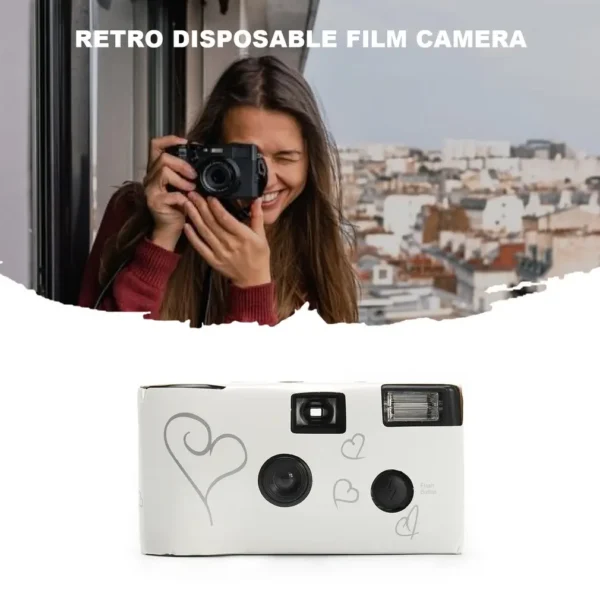 Appareil Photo Jetable rétro 16/27 Photos 35mm – Image 18
