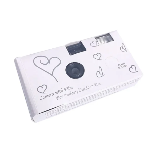 Appareil photo jetable pour mariage, 35mm, à usage unique, avec Flash – Image 7